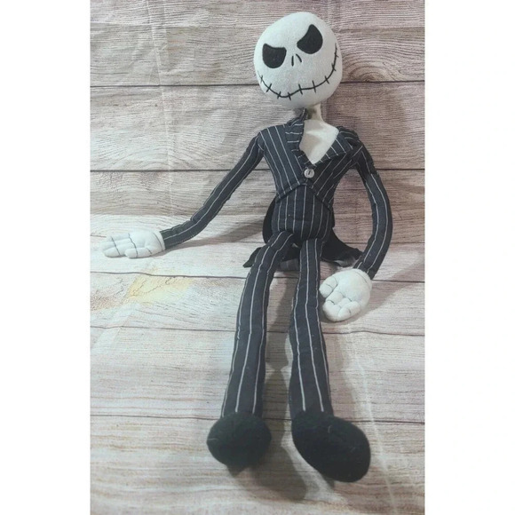 The Nightmare Before Christmas Plush Jack Skellington Poseable Kcare Walgreens - Picture 1 of 3